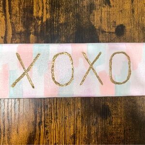 Pastel XOXO Wall Art